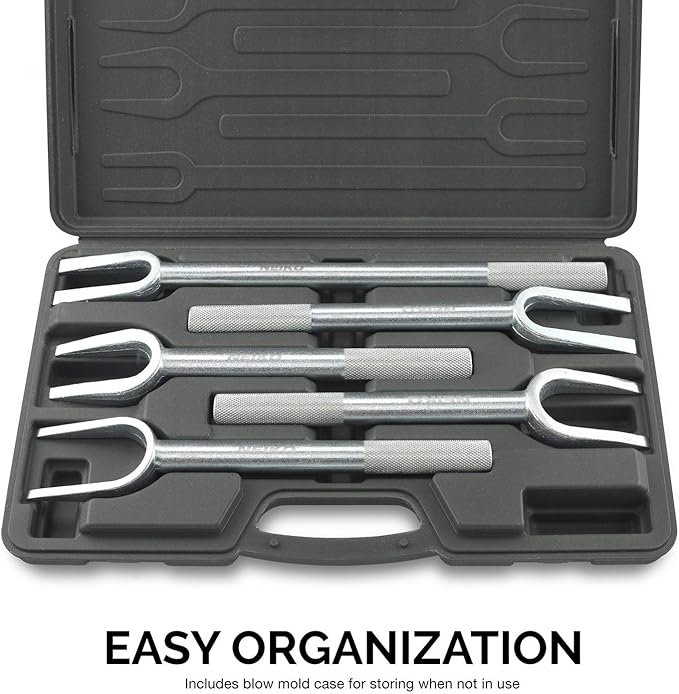 Neiko 20687A Ball Joint Separator Tie Rod End Remover Pickle Fork Set | 5 Piece | Automotive Specialty Tool