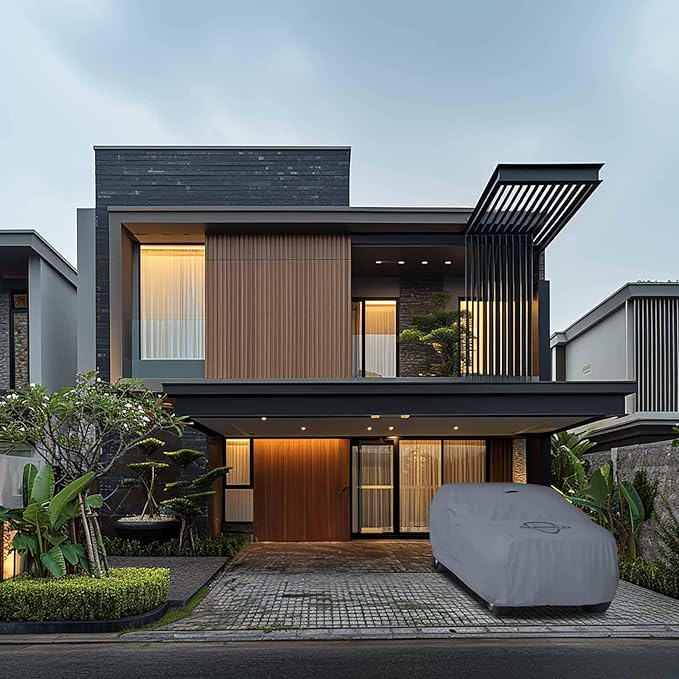 DaShield Supreme Car Cover for Porsche Cayenne 2003-2010 All Weather Protection Semi Custom Fit Dust, Sun, Snow, Rain Protection Indoor Outdoor