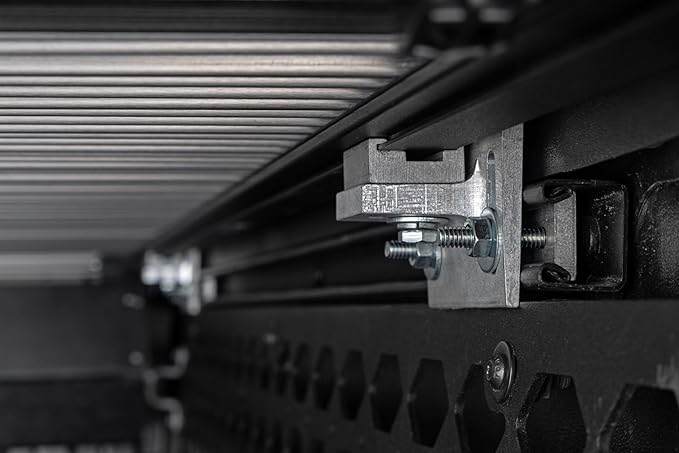 Rough Country Retractable Truck Bed Cover, Truck Tonneau Covers for Toyota Tacoma (2016-2023) - 5' Weather-Resistant Truck Bed Cover, Tacoma Retractable Bed Cover