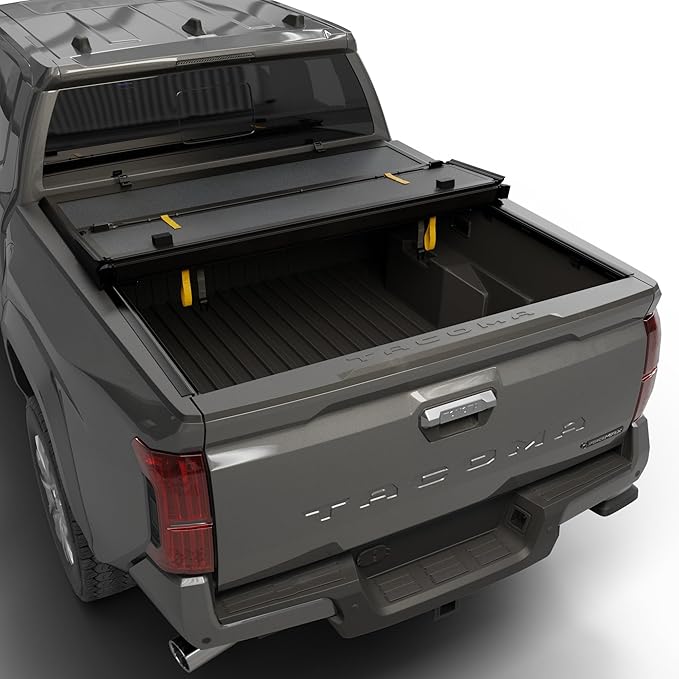 EZ Fold Hard Tonneau Cover Fits 2024-2026 Toyota Tacoma w/OE Track System 5'1" Bed (60.5")
