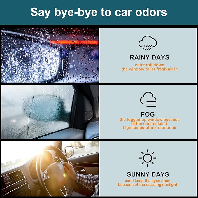 AUXKO Window Rain Guards for Honda CRV 2023 2024 2025 2026 Outside Tape-On Shatterproof Sun Smoke Guard Vent Visors Side Window Wind Deflectors Accessories for Honda CR-V 2023-2026