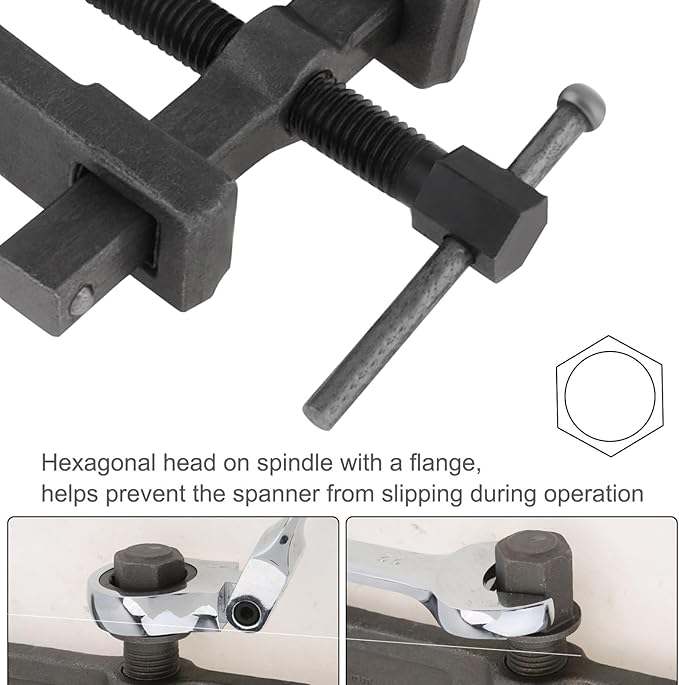 ChgImposs 4 Pcs 2 Jaw Gear Puller Set (3/4/6/8 Inch) – Heavy Duty Carbon Steel Reversible Bearing Pullers Removal Tool for Pulleys Flywheels Bearings Gears