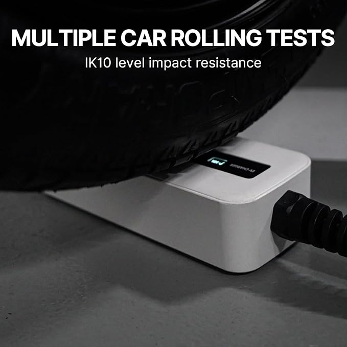 Level 1 ev Charger, Electric Vehicle Portable Charger with 25FT Cable, Home EV Car Charging Station 15A 110V NEMA 5-15P, for All J1772 Cars