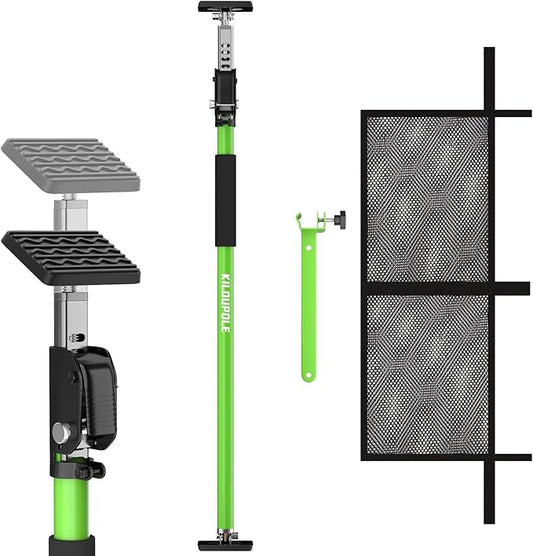 Adjustable Cargo Bars, 43" to 75" Non-Slip Truck Bed Divider, Cargo Bar for Pickup Truck Bed Cargo Bars for SUVs, Trailers, Vans, with Cargo Net Organizer and Divider Bar, 1-Pack