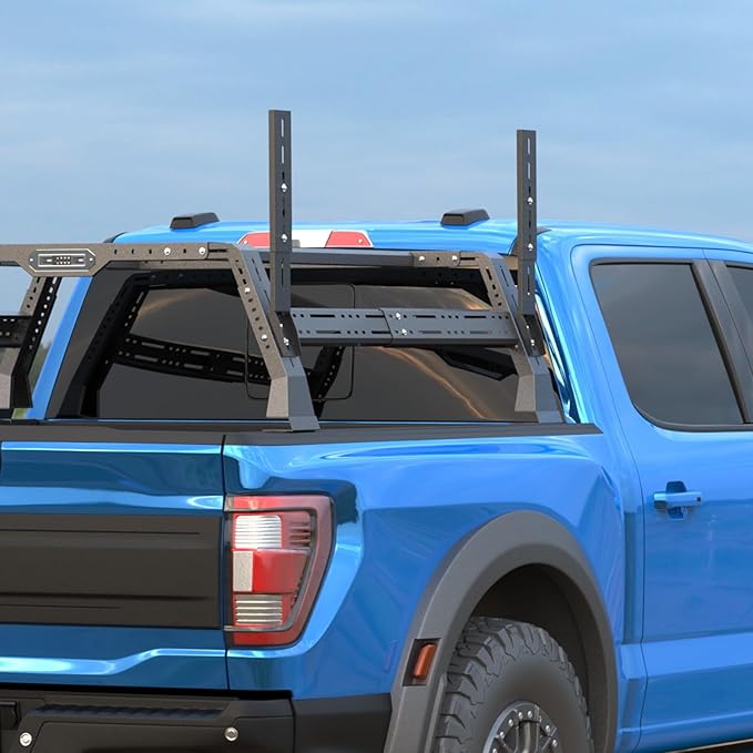 Universal Overland Truck Bed Rack Mounting Brackets for Ford F-Series, for Ram 1500/2500/3500, for Tacoma, for Frontier, for Gladiator JT,for Ranger, for Colorado & Canyon, Silverado & GMC Serria