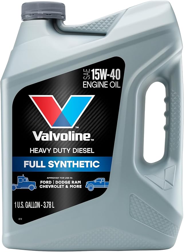 Valvoline Heavy Duty Full Synthetic 15W-40 Diesel Engine Oil 1 GA, Case of 3
