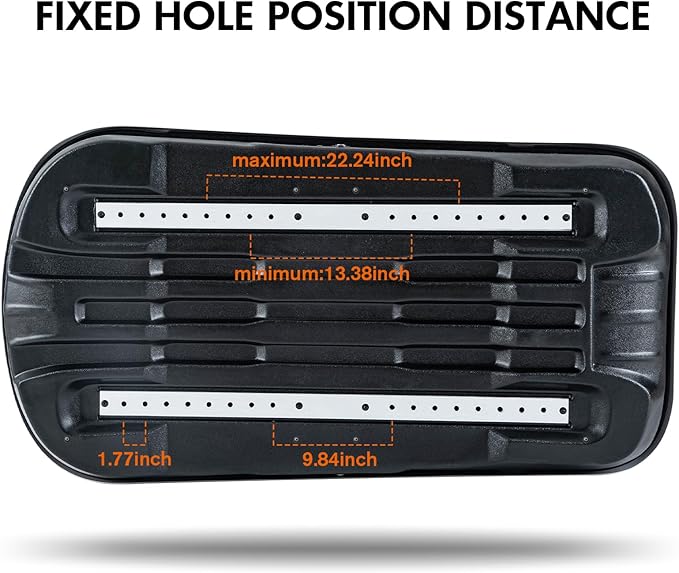 Hard Shell Roof 3D Diamond Embossing Cargo Carrier with Security Keys, Roof Box, Cargo Box, 56 (L) x 30 (W) x 13.7(H) Inches, 13 Cubic Feet (Tool-Free Install), Diamond Black