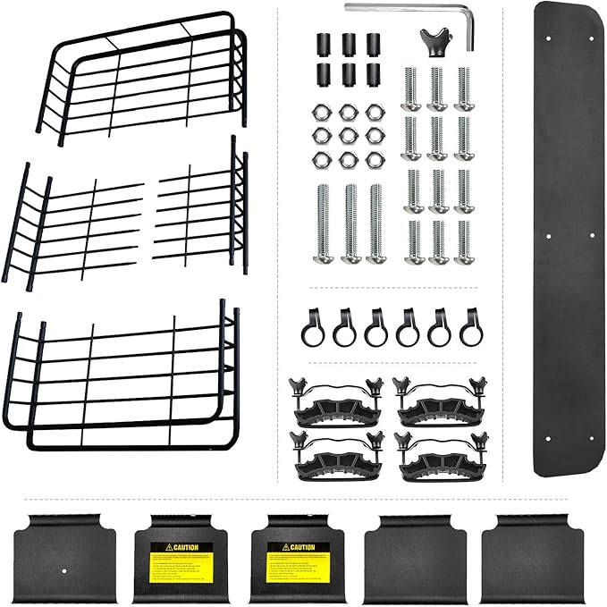 Leader Accessories Roof Rack Cargo Basket with 150LB Capacity Car Top Luggage Carrier 64"x 39"x 4" Fit for SUV Truck Cars