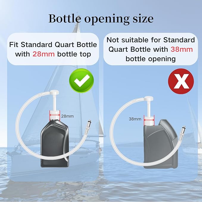 Marine Lower Unit Gear Lube Oil Pump for Mercury Yamaha Honda Suzuki Outboard and Mercruiser Out Drive