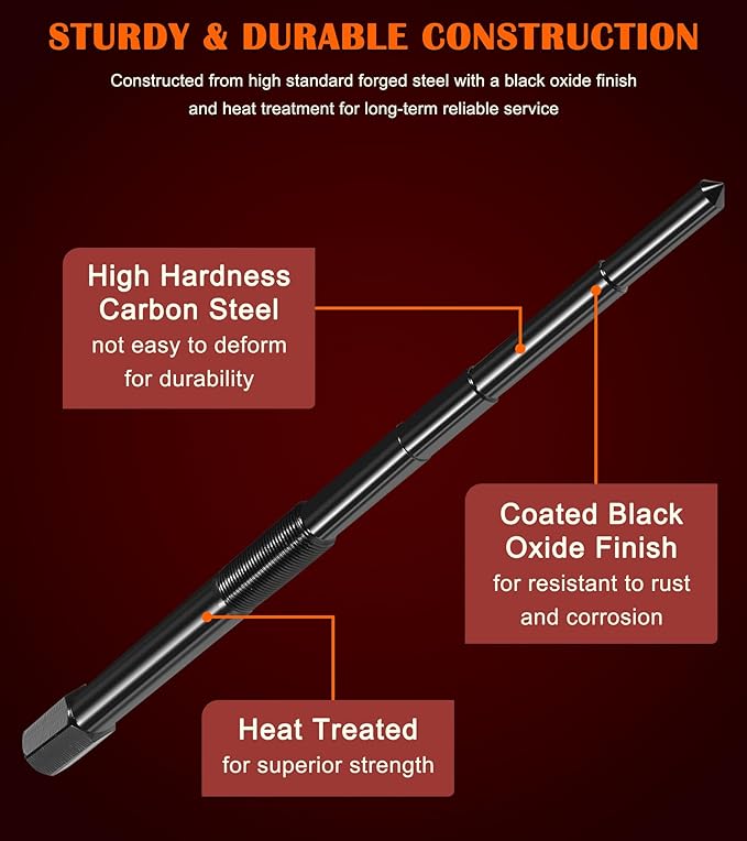 2872085 2875567 Primary Drive Clutch Puller Tool Fits for Polaris RZR 900/1000/XP, Ranger 900/1000, General 4/1000 XP, Scrambler 850/1000, Sportsman 850/1000, Snowmobile 340/700/800 and More