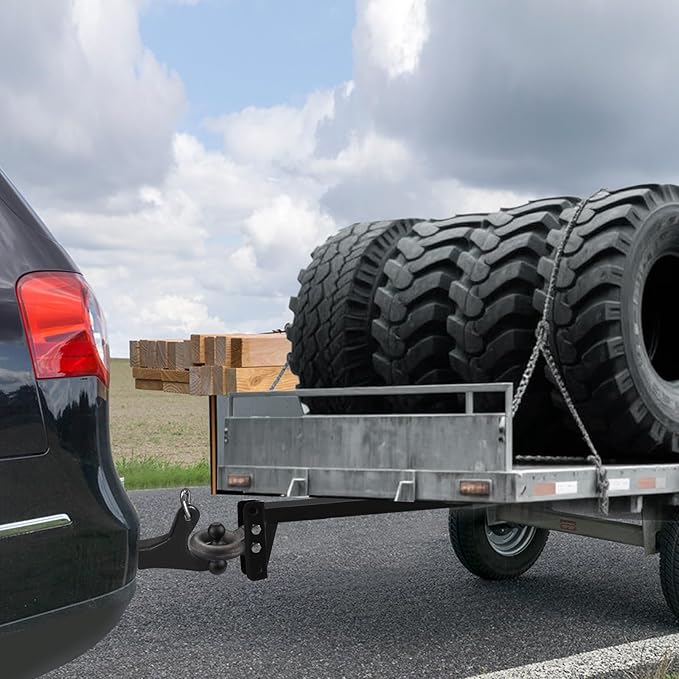 Pintle Hitch Lunette Ring, Forged Steel Pintle Hitch with Lunette, Tow Eye - Trailers and Towing Accessories