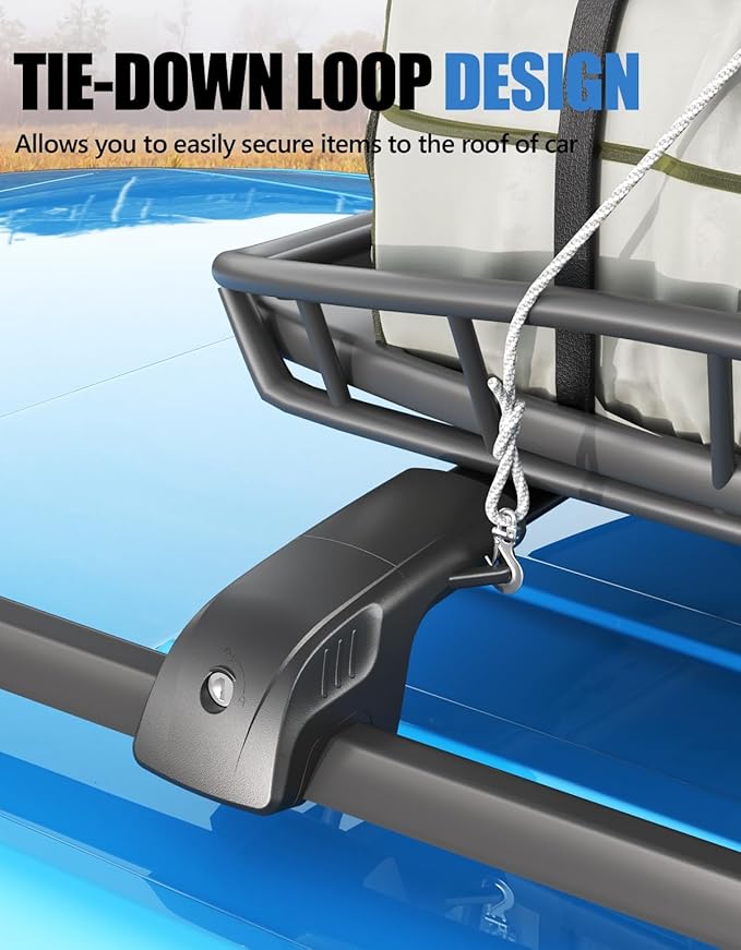 FengYu 300lb Lockable Roof Rack Cross Bars Compatible with Honda Odyssey 2011-2017 with Raised Side Rails, Heavy Duty Aluminum Roof Rails Crossbars Cargo Bars Canoe Rooftop Black Carrier Luggage