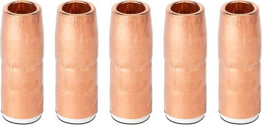 5-PK Nozzle N-M5800C 5/8" ID Flush AccuLock MDX fits Mliier MDX-250 EZ-Select Acculock MIG Welding Guns part