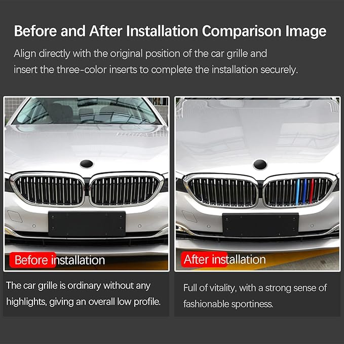 Automotive Grille Inserts for BMW X1 E84 2009-2015(7-Beam), Front Grill Accessories