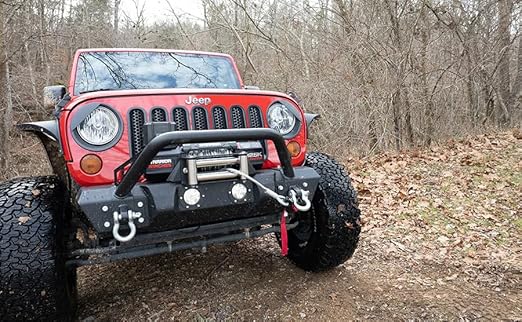 Warrior Winches Gladiator 12500lbs Winch 12v Electric Winch with Steel Rope with Wired/Wireless Remote and Powerful Motor, IP68 Waterproof Electric Winch, for Offroad, Jeeps, SUVs, 4x4, Truck Winch