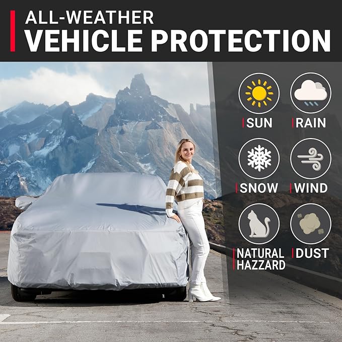 iCarCover Custom Car Cover for 1997-2016 Porsche Boxster Waterproof All Weather Rain Snow UV Sun Hail Protector for Automobiles, Automotive Accessories Full Exterior Indoor Outdoor Car Cover