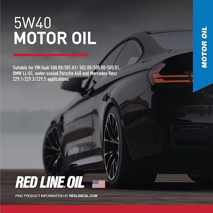 Red Line 15405 SAE 5W40 Fully Synthetic Motor Oil - 1 Gallon