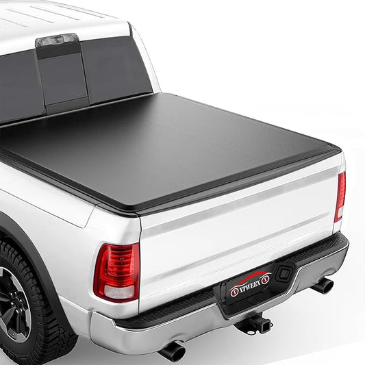 5.5-Foot Roll-Up Truck Bed Tonneau Cover for 2015–2026 Ford F-150 with 5.5-Foot Bed – Double-Layer Waterproof Vinyl Construction
