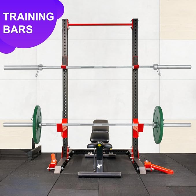 7 ft Weight Bar, Olympic Bar for Weightlifing, Olympic Weights and Chrome Bar for Strength Training Olympic Weight Lifting Barbell
