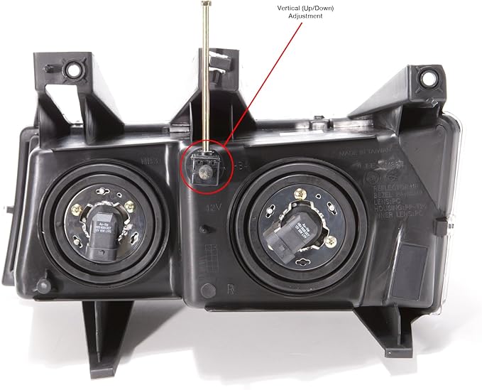 HEADLIGHTSDEPOT Halogen Headlights Compatible With Four Winds Hurricane 2007-2009 Motorhome RV Includes Left Driver and Right Passenger Side Headlamps