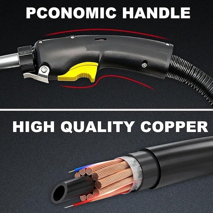 Heavy Duty Mig Welding Gun 300A 15FT Replacement for Bernard BTB BNQ300 Q30 Guns Miller connector,Q3015AE8EMC