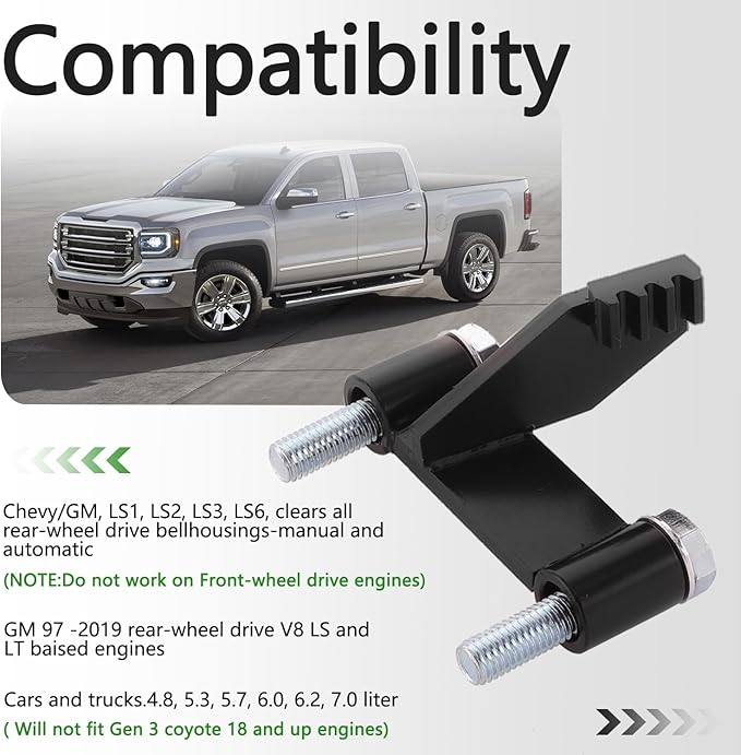 LS Flywheel Locking Tool Compatible with Chevy LS1, LS2, LS3, LS6,LSX Engines Flywheel Holding Locking Tool Kit