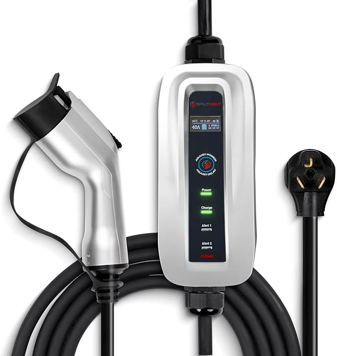EV Charger Adjustable Level 2 - NEMA 10-30 EV Charging Station Level 2 (NEMA 10-30 24 Adjustable)