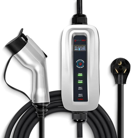 EV Charger Adjustable Level 2 - NEMA 10-30 EV Charging Station Level 2 (NEMA 10-30 24 Adjustable)