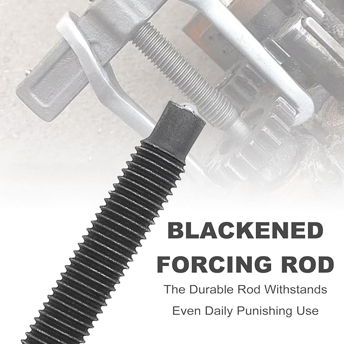 ChgImposs 4 Inch CR-V 2-Jaw Gear Puller, Adjustable Bearing Puller Gears, Reversible Removal Tool for External Internal Pulling, Single Hook Two Claws Puller Tool Separate Lifting Device