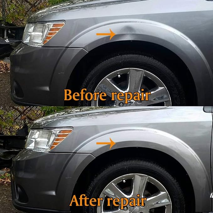 Auto Body Dent Repair Kit, Car Dent Puller with Golden Dent Puller for Auto Body Dent Removal, Minor Dent and Deep Dent Removal