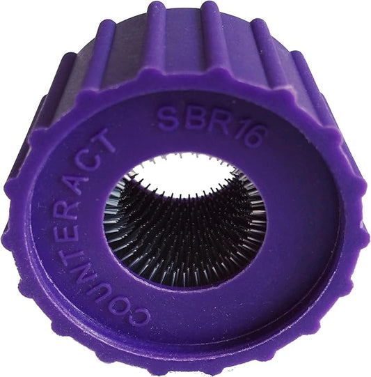 Counteract SBR16 16mm Wheel and Hub Stud Cleaning Tool Inserts for SBCT13, Cleans Surface Rust, Corrosion, Debris on Commercial Trucks, RV's and Bus