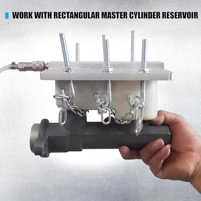 Aluminum Rectangular Adapter Compatible with AMC, Buick, Cadillac, Chevrolet, GMC, Chrysler, Dodge, and Jeep.