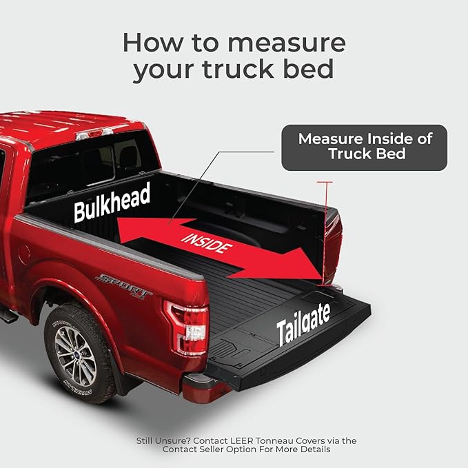 LEER FOLDITUP | Fits 2009-2018 Ram 1500 and 2019+ Ram Classic with 6.4 FT Bed w/o Rambox | Hard, Tri-Folding, Low Profile Tonneau Cover