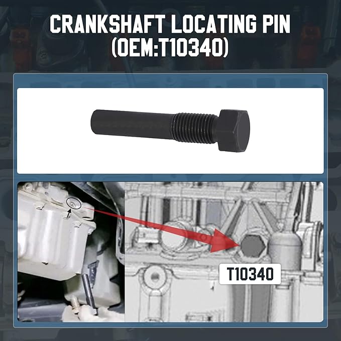 PLAYOCCAR Engine Camshaft Timing Tool Replacement for VAG EA211 1.0L 1.2L 1.4L 1.6L FSI TSI TFSI, Compatible with VW Audi A3 Golf 7 Jetta Skoda Octavia Seat Leon