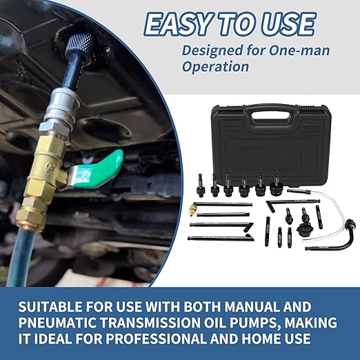 20pcs ATF Adapter Transmission Fluid Fill Adapter Transmission Fluid Oil Refilling Connector Tool Kit ATF Filler