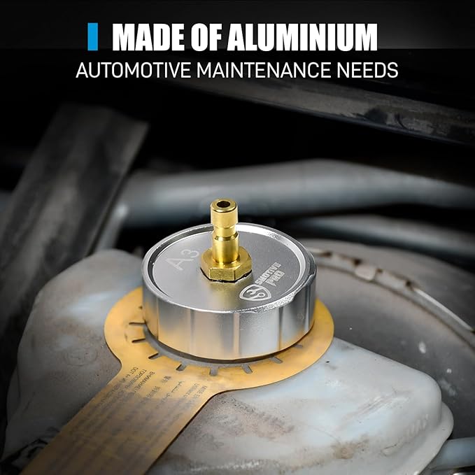 5-Piece Master Cylinder Adapter Set, Professional Brake Bleeder Adapter Compatible with Most Pressure Brake Fluid Bleeder kit for Brake Fluid Filling