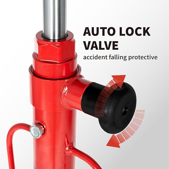 0.75 Ton (1660 lbs) Hydraulic Telescoping Transmission Jack with 360° Swivel Wheels, Foldable Foot Pedal, Adjustable Garage/Shop Lift Hoist for Auto Repair & Vehicle Maintenance