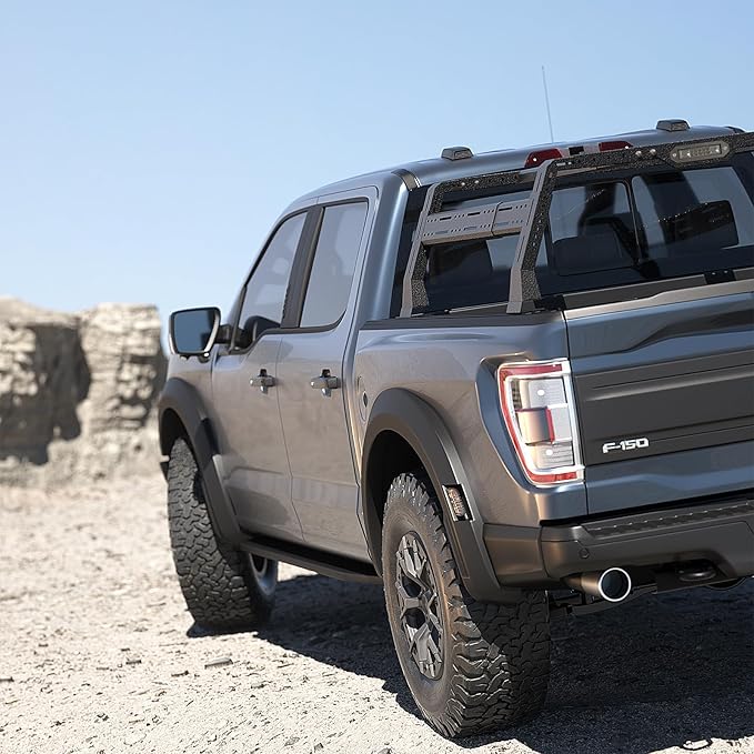 Truck Bed Racks Compatible with Dodge Ram 1500,Tacoma,Tundra,Jeep Gladiator JT, Chevy Silverado,Chevrolet Colorado,Ford Ranger,Frontier,Titan,Ford F-150 & Raptor,Overland Bed Rack for Truck