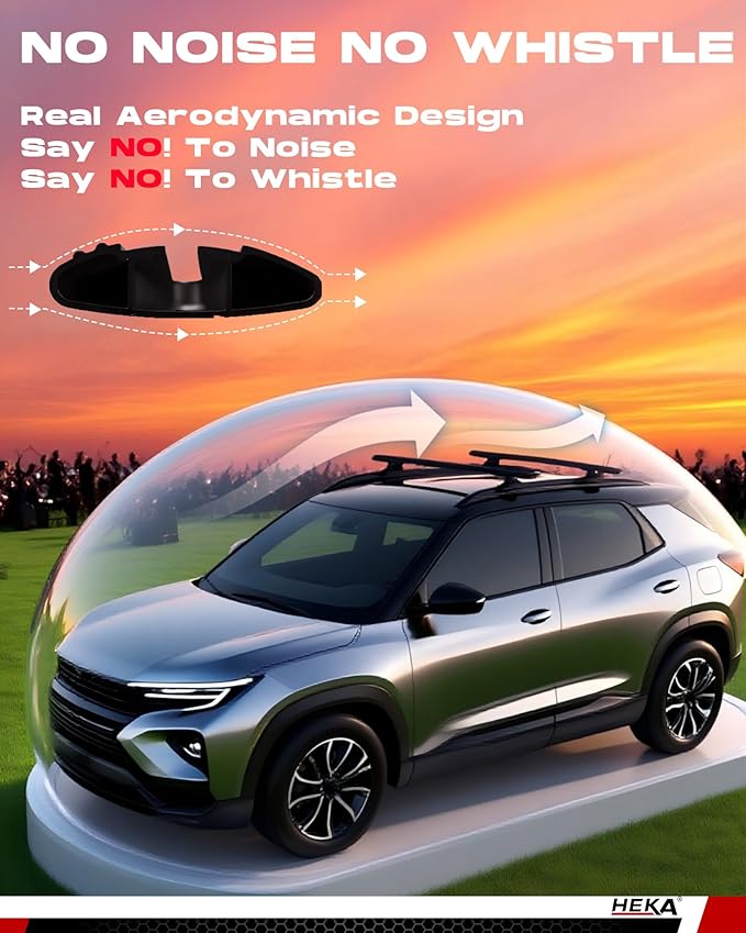 260lb Roof Rack Cross Bars Fit for Chevy Trailblazer 2021-2026 L LT ACTIV RS with Side Rails Heavy Duty Aluminum Cargo Carriers Bikes Surfboards Kayaks