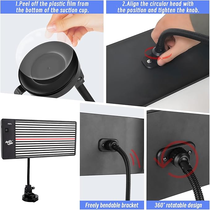 Super PDR Light Board PDR Light Dent Line Board LED PDR Light USB Battery Powered Reflection Light Board Professional Dent Repair Tool Automotive Repair Lighting PDR Reflection Tool Car Body Repair