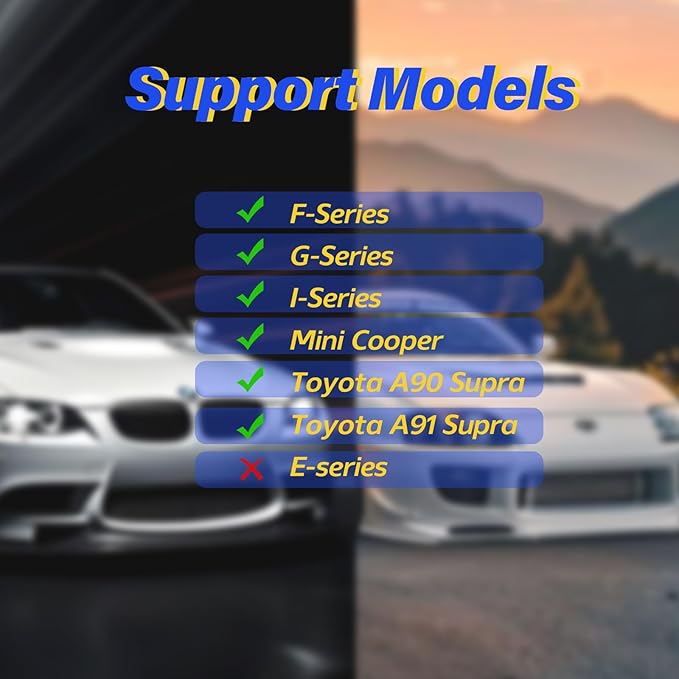 BM3 WiFi Adapter, Support Ethernet and WiFi to OBD2 Diagnostic&Coding Scanner Tool for BMW F/G/I/Mini Series,Compatible with BootMod3,BimmerCode,MHD,ISTA,Car Code Reader for iOS,Android,Windows