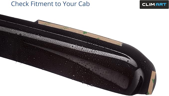 CLIM ART in-Channel Incredibly Durable Rain Guards for Honda CR-V (CRV) 2017-2022, Original Window Deflectors, Vent Deflector, Vent Window Visors, Dark Smoke Car Accessories, 4 pcs - 617021LPf
