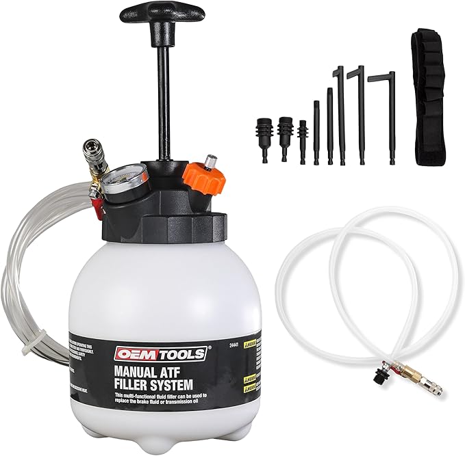 OEMTOOLS 24441 Transmission Fluid Pump, Manual Transmission Fluid Transfer Pump, 3-Liter Capacity Oil Pump Extractor, Oil Extractor for Sealed Transmissions, ATF Fluid Transfer Pump