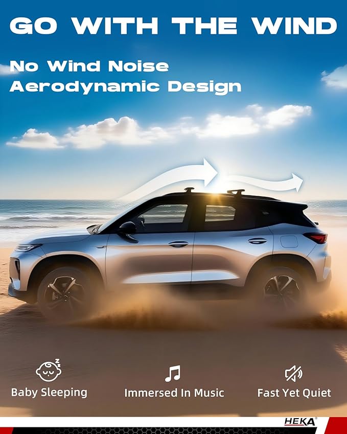 260lb Roof Rack Cross Bars Fit for Chevy Trailblazer 2021-2026 L LT ACTIV RS with Side Rails Heavy Duty Aluminum Cargo Carriers Bikes Surfboards Kayaks