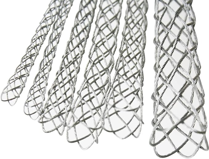 15-18MM Cable Pulling Wire Socks Grip Socks Net Mesh Cable Socks Grip Galvanizing Steel Cable Puller Wire Grip