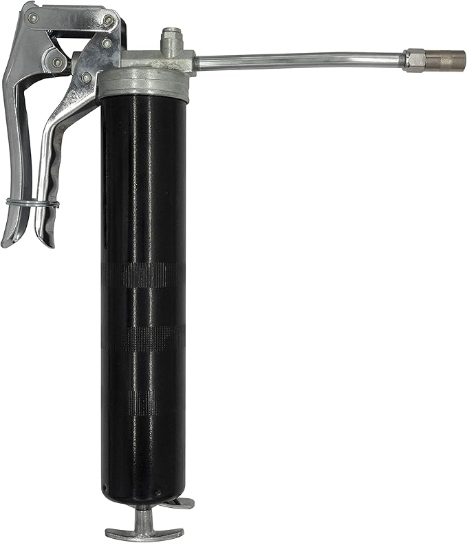 STAR BRITE Standard Duty Pistol Grease Gun - Compatible with 14 OZ. Cartridges, Corrosion-Resistant, One-Handed Operation, Fits Standard Zerk Fittings (028724)
