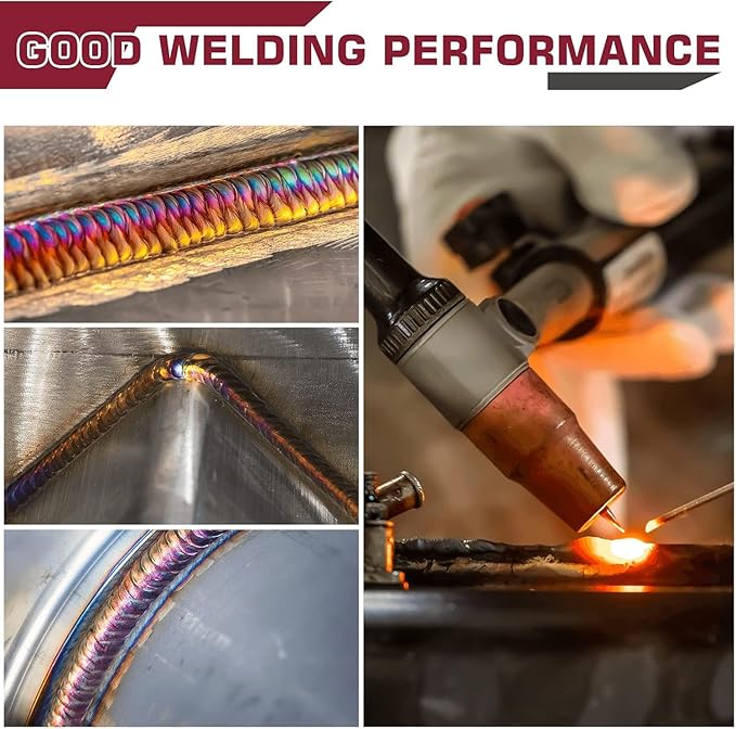 ARCCAPTAIN TIG Welding Tungsten Electrode 10-Pack 3/32"x 7"(White- 0.8% Zirconiated, WZR8/EWZr-0.8)