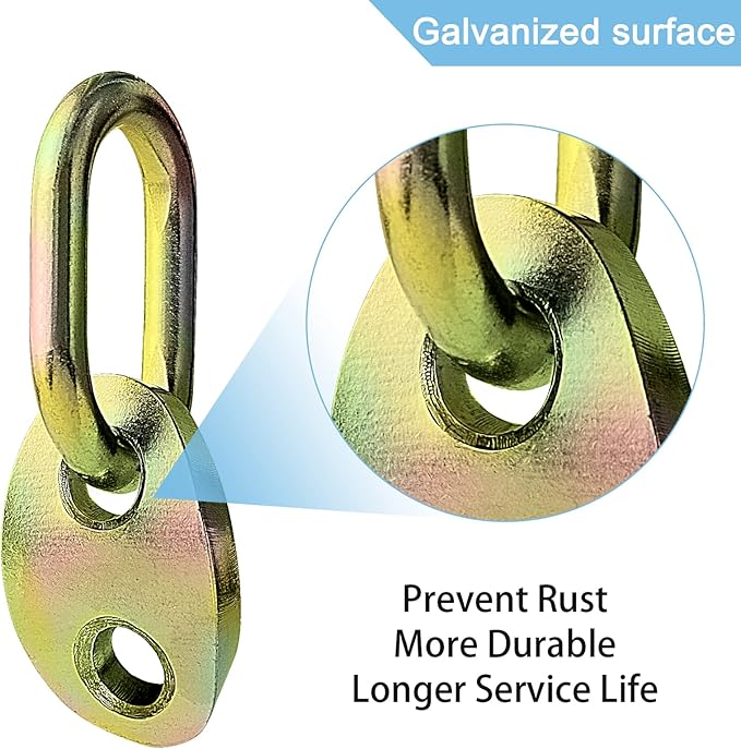 NOVINO 7100 Engine Lifting Bracket Set,5,500 lb Capacity Engine Lift Bracket Kit for Use with Load Levelers and Slings-4 Sets,Colorful