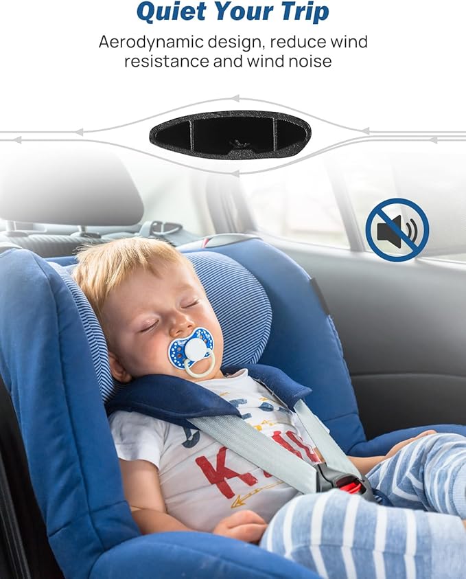 JOYTUTUS Lockable Car Roof Rack Cross Bars, Compatible with Toyota RAV4 2019-2025 with Factory Side Rail (Not Fit Adventure/Hybrid Woodland Edition/TRD Off-Road/22-24 LE), Aluminum Crossbars