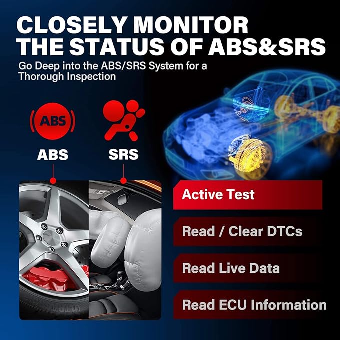 Launch CR629 OBD2 Scanner 2025 Scan Tool with Reset Oil/BMS Service+Live Data, Professional Mechanic Full OBDII Diagnostic Code Reader for Read/Clear DTCs Lifetime Free Update